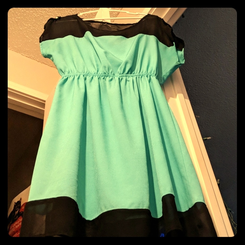 Delirious Los Angeles-- blue dress